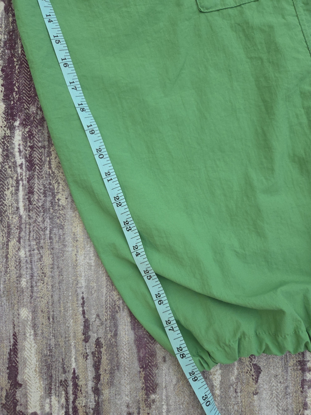 Ultra Flirt White & Green Two Pc. Cargo Jogger Set- Jacket Size 1X Pants Size XL - Picture 11 of 12